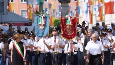 Banda Musicale Santa Cecilia di Busto Garolfo al al Tänzelfest - luglio 2023