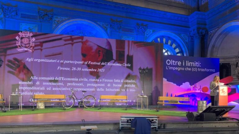 Papa Francesco - Festival Nazionale Economia Civile - settembre 2023