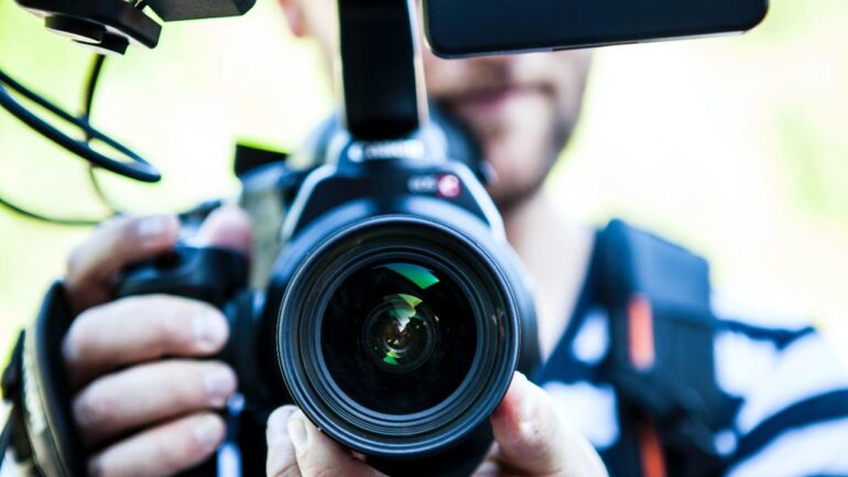 cinema fare cinema telecamera