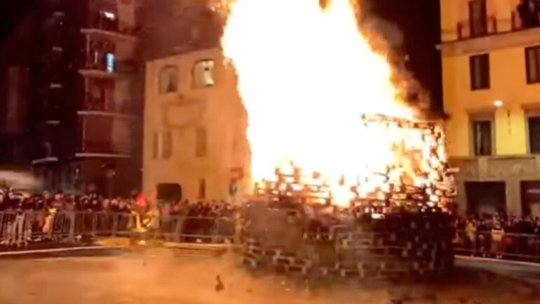 Varese - Falò di Sant'Antonio - 16 gennaio