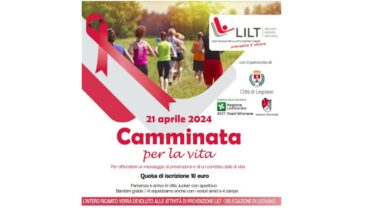 Lilt Bcc di Busto Garolfo e Buguggiate Camminata per la vita 21 aprile 2024