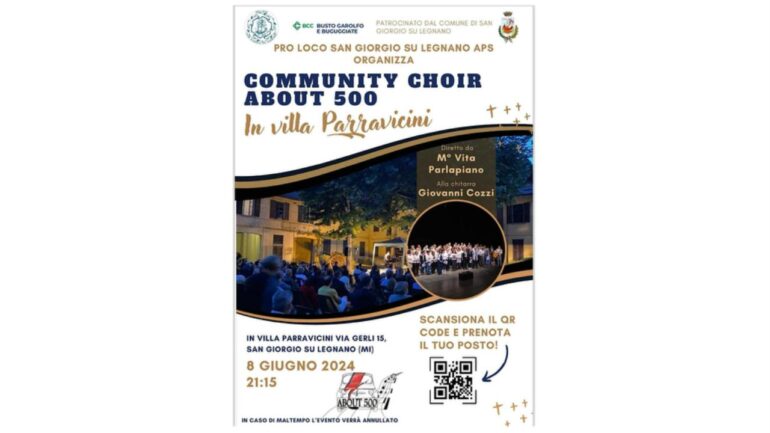 Community Choir About 500