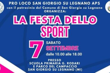 Festa dello Sport, San Giorgio su Legnano, 7 settembre 2024