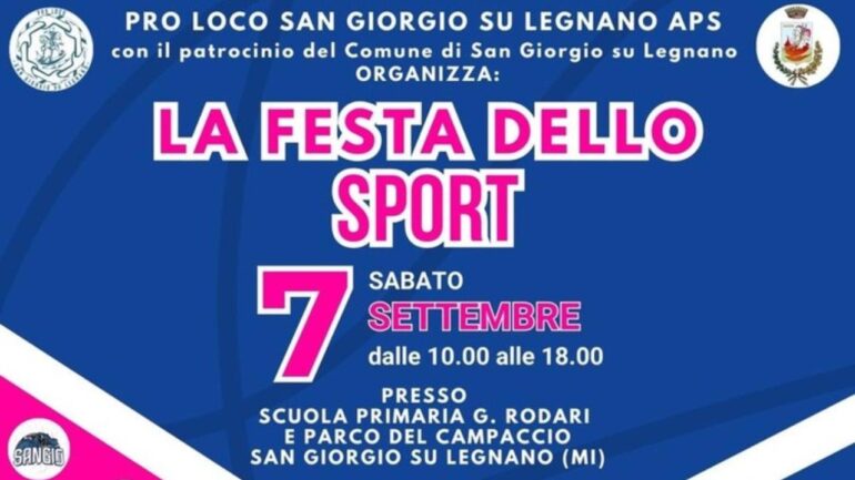 Festa dello Sport, San Giorgio su Legnano, 7 settembre 2024