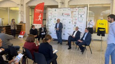 Presentazione Varese City Run 2024 nella sede di Varese della Bcc di Busto Garolfo e Buguggiate - 18 settembre 2024