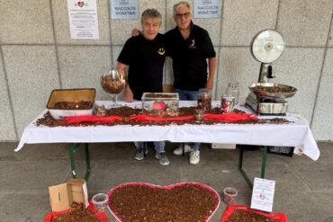 Raccolta monetine per acquisto defibrillatore Busto Garolfo - settembre 2024