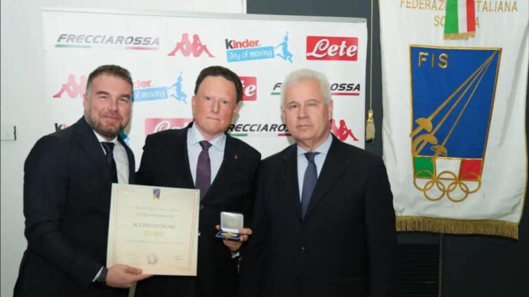 Scudo d'Onore d'Oro al Club Scherma Legnano - Ottobre 2024