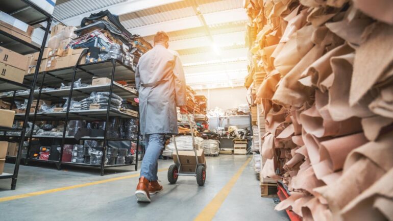 pelletteria calzature tessile