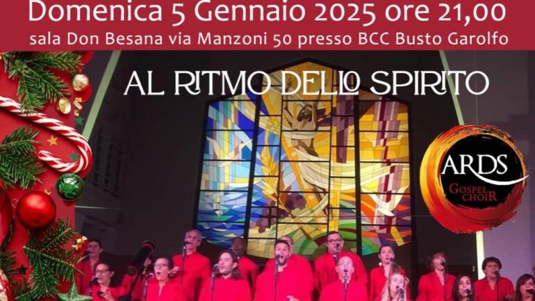 Concerto Gospel 6 gennaio 2025 Busto Garolfo